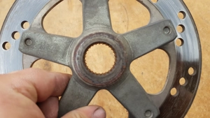 Suzuki Burgman 250 - 400 (merci lámpás) hátsó féktárcsa - kép 9