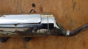 Suzuki Burgman 400 (merci lámpás) kipufogó - kép 3