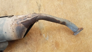 Suzuki Burgman 400 (merci lámpás) kipufogó - kép 9