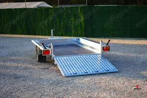 Új SEBAL Bau 260 - 1 tengelyes (1800 kg, 255 x 150 x 30 cm platóval) - kép 12