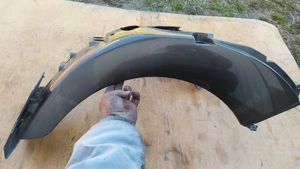 Aprilia Scarabeo 125 - 250 (piaggio) hátsó sárvédő - kép 4