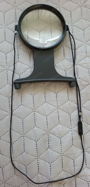 2,5x100mm-es nagyítású nyakba akasztható nagyító, lupe - kép 2