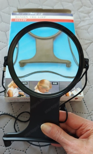 2,5x100mm-es nagyítású nyakba akasztható nagyító, lupe - kép 4