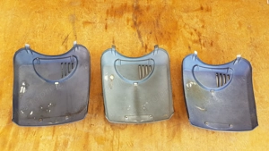 Aprilia Scarabeo 125 - 200 első idom betét - kép 5