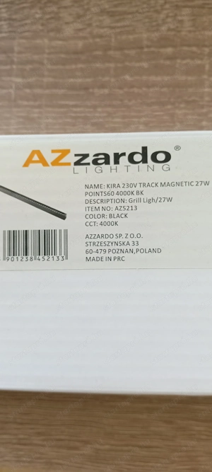 "Azzardo"Sínes,mennyezeti led lámpa. - kép 9