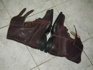 Ritka NOS surranó katonai bakancs 42 -es (nr.20) - kép 2