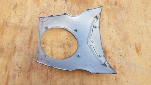 Aprilia Scarabeo 500 első idom betét - kép 3