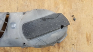 Aprilia Scarabeo 500 kuplung fedél borítás sérült - kép 3