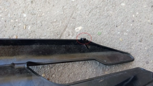 Honda Silver Wing Fjs 400 - 600 kormány idom jobbos sérült - kép 3