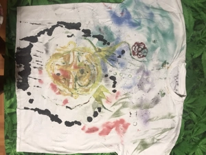 Egyedi, festett, kézműves pólók - kép 6