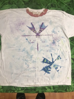 Egyedi, festett, kézműves pólók - kép 5