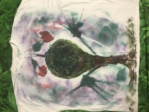 Egyedi, festett, kézműves pólók - kép 12