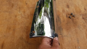 Kymco Grand Dink 250 kipufogó hővédő lemez - kép 3