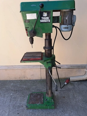 Oszlopos fúrógép 220 380 Voltos eladó - kép 3