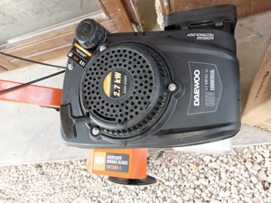 Daewoo DAT360-1 tipusú 161cc 4 ütemű motor 3 hp 45cm munka szélesség 4 kapa benzines kapálógép haszn - kép 3