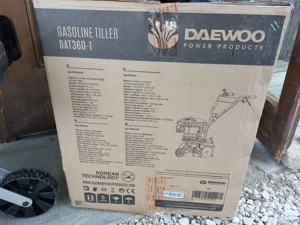 Daewoo DAT360-1 tipusú 161cc 4 ütemű motor 3 hp 45cm munka szélesség 4 kapa benzines kapálógép haszn - kép 10