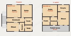Tompa, 2 generációs családi ház eladó! - kép 2