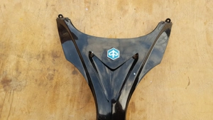 Piaggio x9 500 evo első idombetét fekete - kép 3