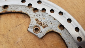 Piaggio x9 500 evo első féktárcsa pár - kép 7