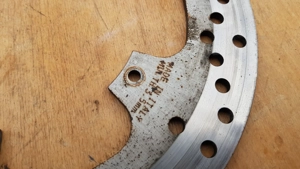 Piaggio x9 500 evo első féktárcsa pár - kép 6