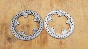 Piaggio x9 500 evo első féktárcsa pár - kép 10