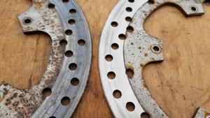 Piaggio x9 500 evo első féktárcsa pár - kép 8