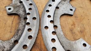 Piaggio x9 500 evo első féktárcsa pár - kép 9