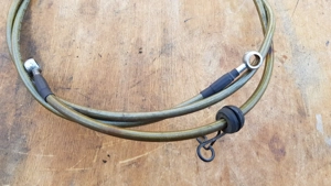 Aprilia scarabeo light 125 - 200 hátsó fékcső - kép 2