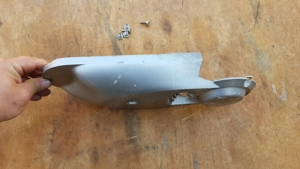 Aprilia scarabeo light 125 - 200 kuplung fedél borítás - kép 4