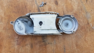 Aprilia scarabeo light 125 - 200 kuplung fedél borítás - kép 5