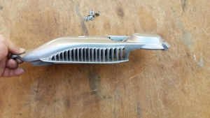 Aprilia scarabeo light 125 - 200 kuplung fedél borítás - kép 6