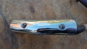 Aprilia scarabeo light 125 - 200 kipufogó könyök - kép 4