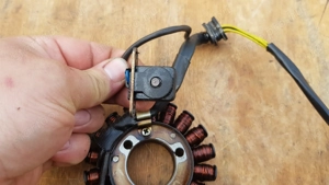 Aprilia scarabeo light 125 - 200 gyújtás állórész - kép 3