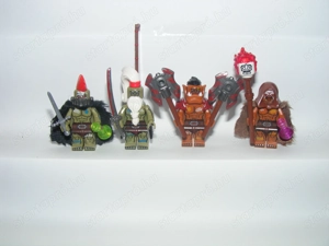 Lego Castle Warcraft figurák Stormwind Ork Berserker Mágus Harcos Orkok 4b ÚJ - kép 3