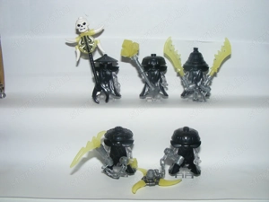 Lego Ninjago figurák Tiltott Ötök Nokt Zarkt Rox Kur Drix figura együtt ÚJ - kép 3