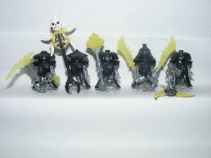 Lego Ninjago figurák Tiltott Ötök Nokt Zarkt Rox Kur Drix figura együtt ÚJ