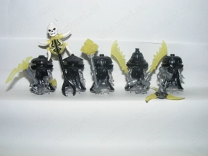 Lego Ninjago figurák Tiltott Ötök Nokt Zarkt Rox Kur Drix figura együtt ÚJ - kép 5