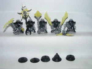 Lego Ninjago figurák Tiltott Ötök Nokt Zarkt Rox Kur Drix figura együtt ÚJ - kép 2