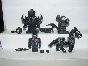 Lego Marvel Superhős figurák Venom Szimbióta nagy figura + zombi ló figura 4db - kép 2