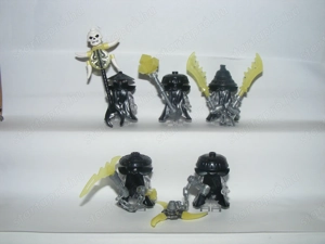 Lego Ninjago figurák Tiltott Ötök Nokt Zarkt Rox Kur Drix figura együtt ÚJ - kép 7