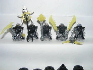 Lego Ninjago figurák Tiltott Ötök Nokt Zarkt Rox Kur Drix figura együtt ÚJ - kép 6