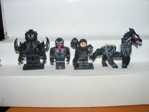 Lego Marvel Superhős figurák Venom Szimbióta nagy figura + zombi ló figura 4db - kép 8
