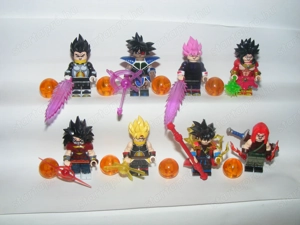 Lego Dragon Ball Z figurák Burdock Torankusu Cumber Broly Turles Songoku figura - kép 4