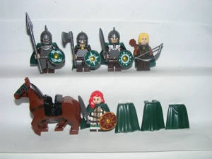 Lego Gyűrűk Ura Hobbit figurák Háma Rohirrim lovas katonák Theoden terstőrsége ÚJ - kép 4