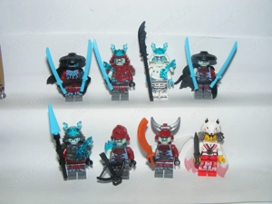 Lego Ninjago figurák Jégcsászár Cserbenhagyott Császár Akita Hóvihar katonák ÚJ - kép 4