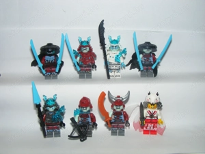 Lego Ninjago figurák Jégcsászár Cserbenhagyott Császár Akita Hóvihar katonák ÚJ - kép 3