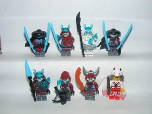 Lego Ninjago figurák Jégcsászár Cserbenhagyott Császár Akita Hóvihar katonák ÚJ - kép 2