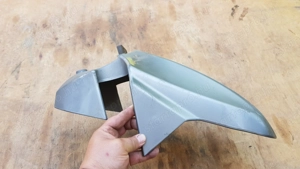 Kymco People S 125 - 200 első sárvédő 2 - kép 6