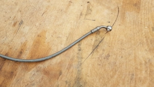 Aprilia Scarabeo Light 400 - 500 jobb első fékcső - kép 3