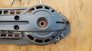 Aprilia Scarabeo Light 400 - 500 kuplung fedél - kép 10